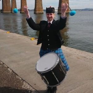 Tenor Drummer Alex Dickson