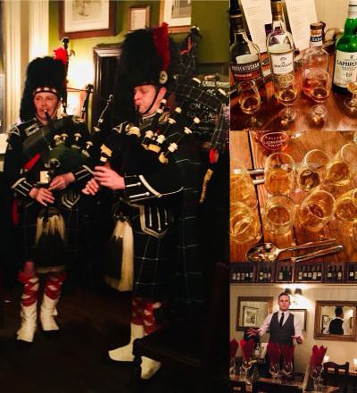 Burns Supper Bagpiper