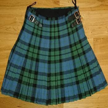 Mackay kilt pleated to sett