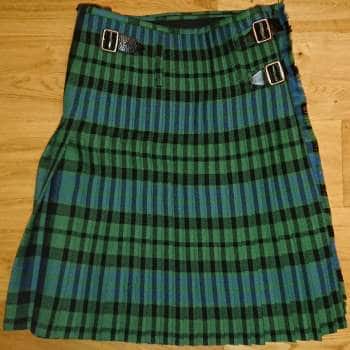 Mackay kilt pleated to stripe