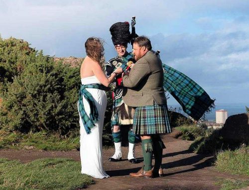 Officiating and Piping for Amy and Joel’s Elopement!