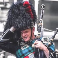 Scottish Bagpiper