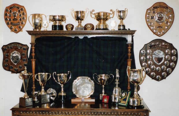 Scottish Bagpiper Trophies