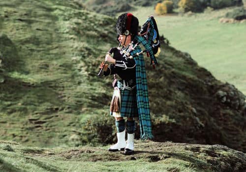 Bagpiper for Wedding Vows Renewal