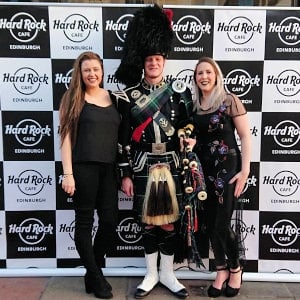 Corporate Event Bagpiper