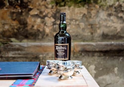 Quaich Ceremony at Inchcolm Island