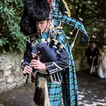 Ancient Mackay tartan kilt