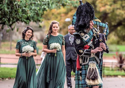 Bagpiper Uniform Tour