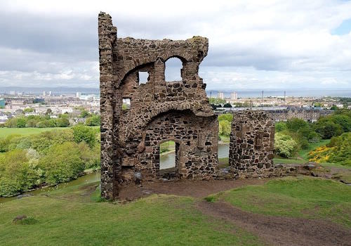 Edinburgh elopement location - St Anthony's Chapel