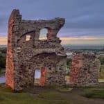 St Anthony’s Chapel ruins in Holyrood Park, Edinburgh